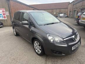 VAUXHALL ZAFIRA at Cookes Car Sales Malton
