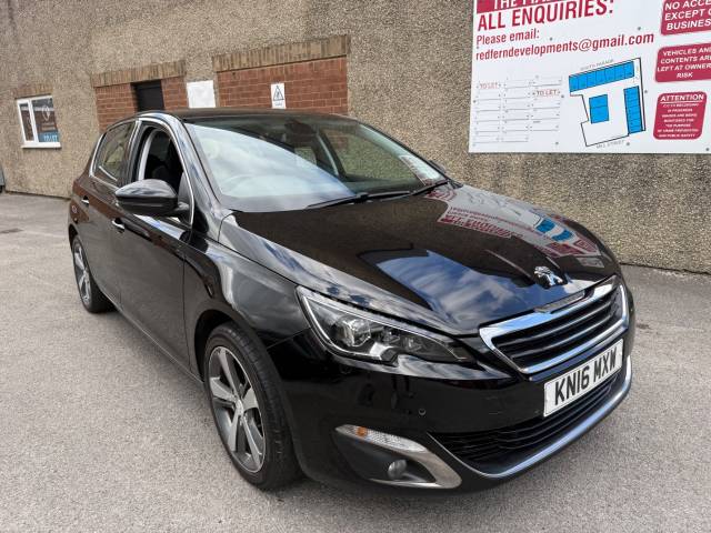 Peugeot 308 1.2 308 ALLURE S/S Hatchback Petrol Black