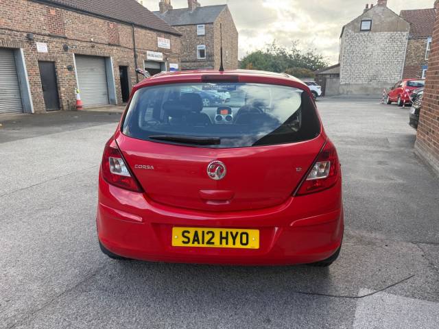 2012 Vauxhall Corsa 1.2 CORSA ACTIVE AC